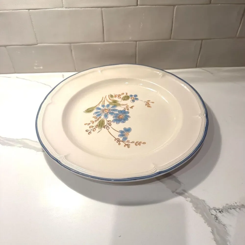 Vintage International Tableworks Stoneware Serving Platter Pattern 30042